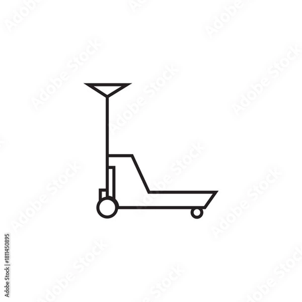 Obraz pallet jacket icon