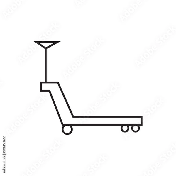 Obraz pallet jacket icon