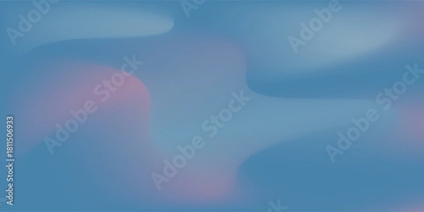 Fototapeta abstract background .blue and pink gradation. circle effect style. modern minimalist