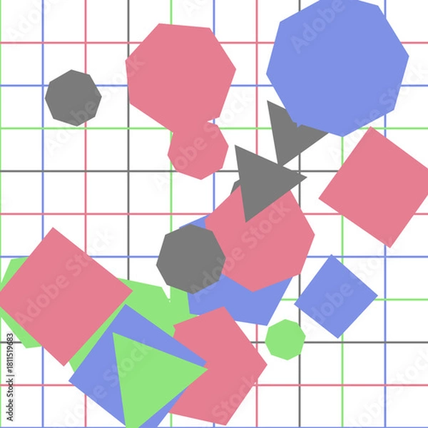 Fototapeta amber stonework abstract vector