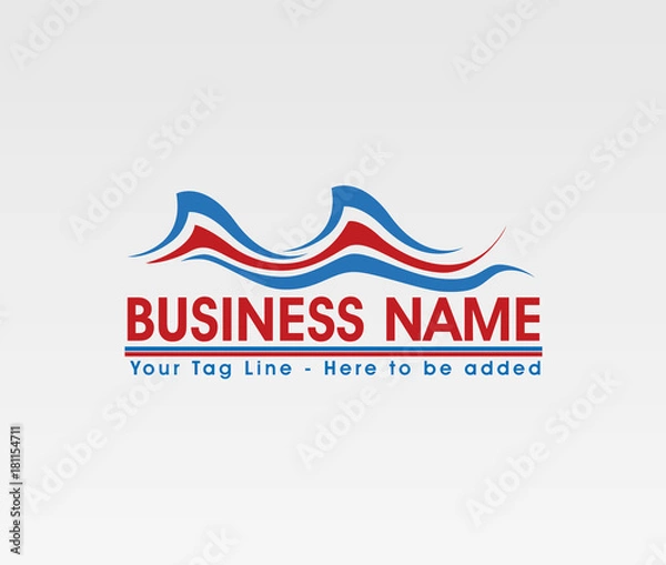 Obraz Sea Side Logo Icon