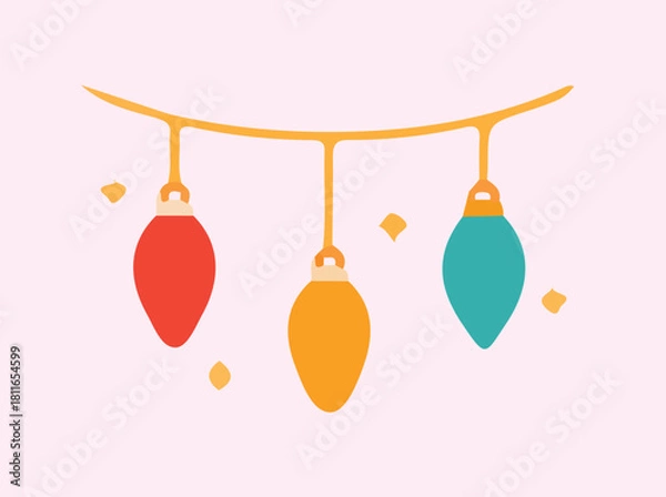 Obraz christmas tree decorations, Vector Design, Illustration Vector design