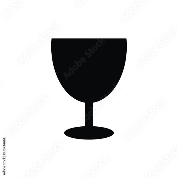 Obraz wine  logo icon illustration simple flat