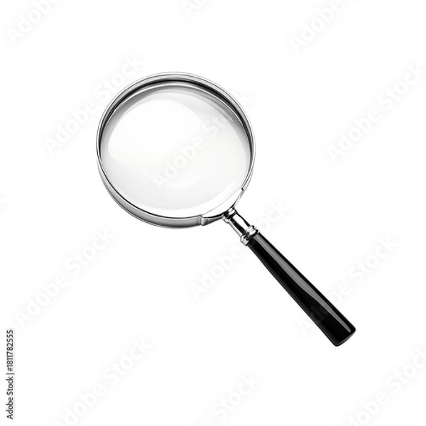 Obraz Magnifying glass search tool