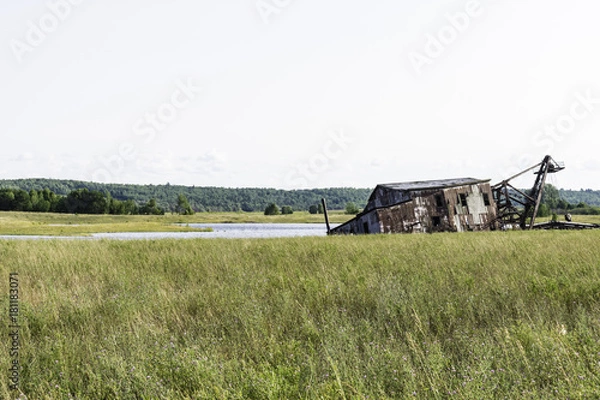 Fototapeta Quincy Dredge Number Two