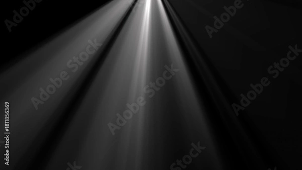 Obraz Abstract 3d render sunrays. Computer generated 3d render