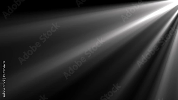 Obraz Abstract 3d render sunrays. Computer generated 3d render