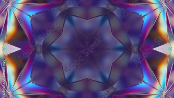 Obraz Diamond abstract background. Computer generated 3d render