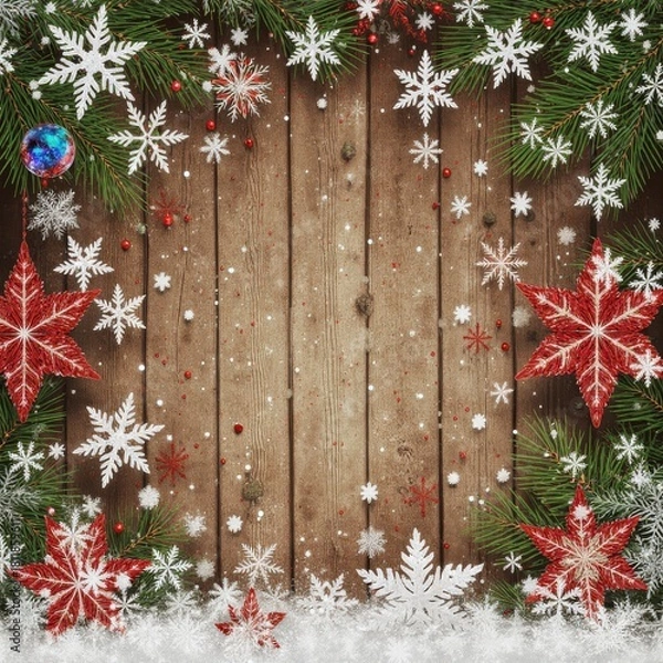 Obraz fondo invierno