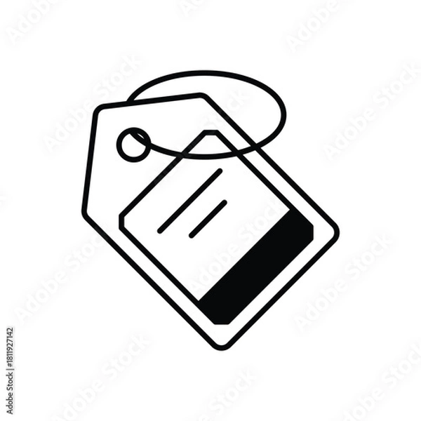 Fototapeta Price Tag  vector icon