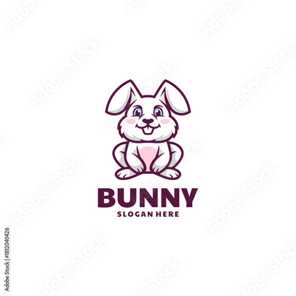Fototapeta Bunny Logo
