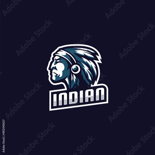 Fototapeta Indian Logo