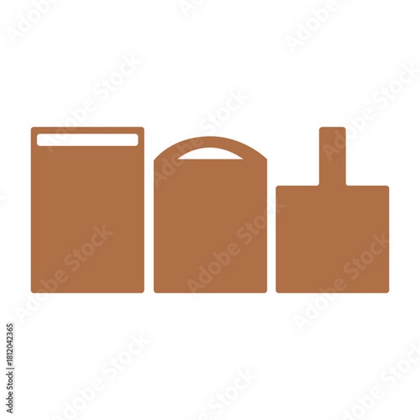 Obraz Clipart cutting board Vector