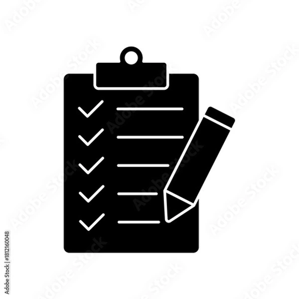 Fototapeta assessment icon outline editable stroke line drawing eps.