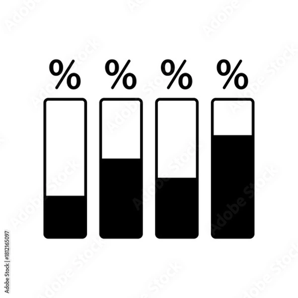 Fototapeta polling icon outline editable stroke line drawing eps.