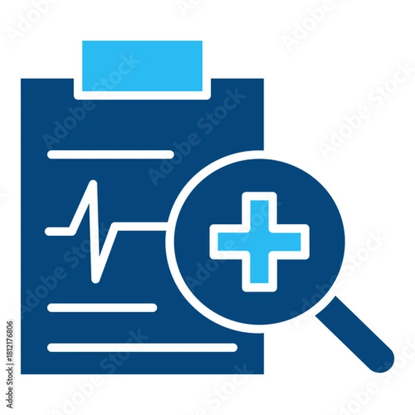 Obraz diagnosis vector icon
