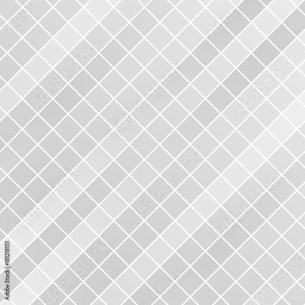 Fototapeta Abstract grey squares minimal tech background