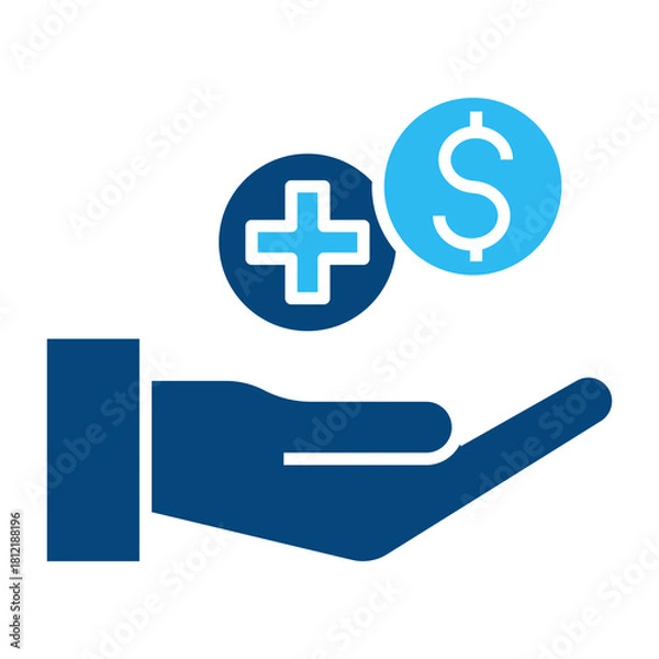 Fototapeta cost vector icon