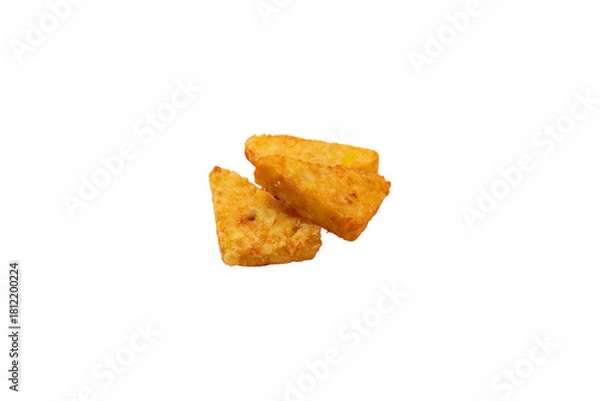 Obraz Hash brown. Transparent.
