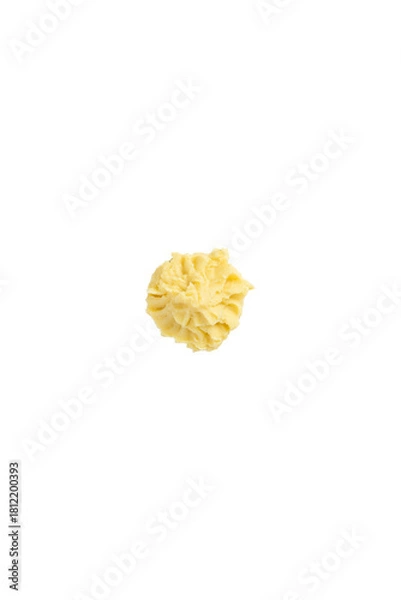 Obraz Mashed potatoes. Transparent.