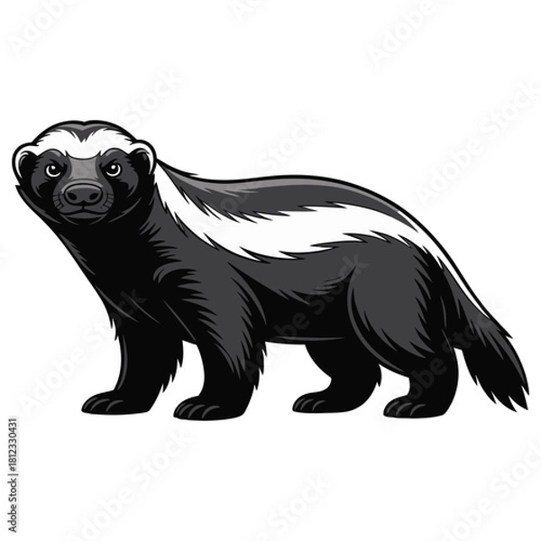 Obraz honey badger