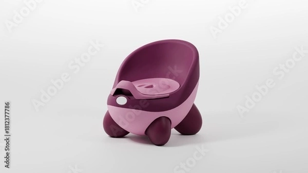 Obraz pink baby potty