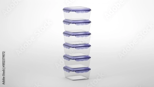 Obraz purple food box