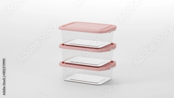 Obraz stack of storage box