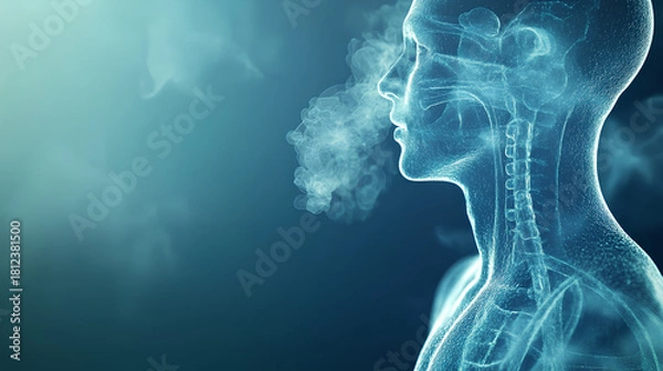 Obraz human respiratory system