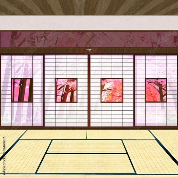 Obraz 春の和室