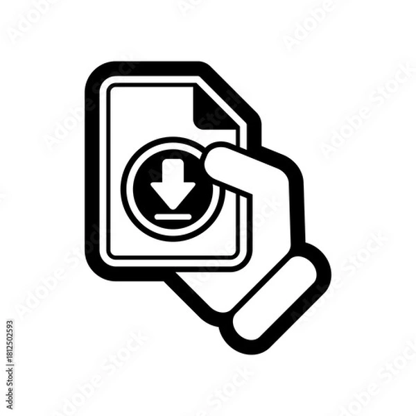 Obraz Download document link