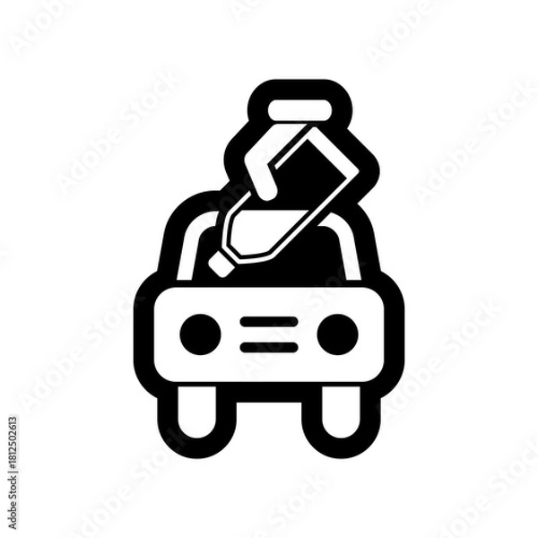 Obraz Car liquid pouring