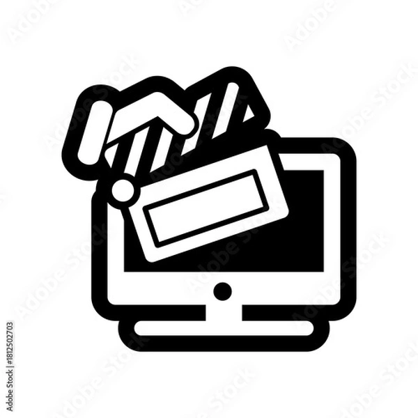 Obraz Tv cinema icon