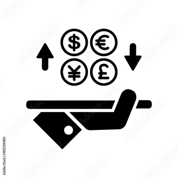 Obraz Foreign currency exchange