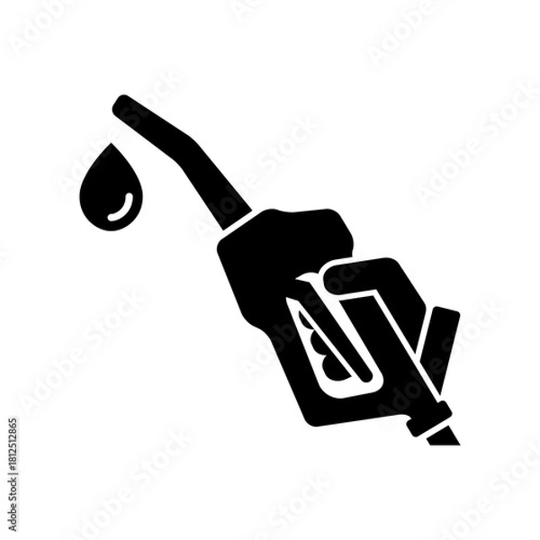 Obraz Fuel concept flat icon