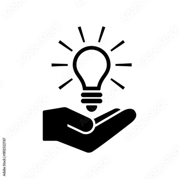 Obraz Innovative idea - Vector web icon