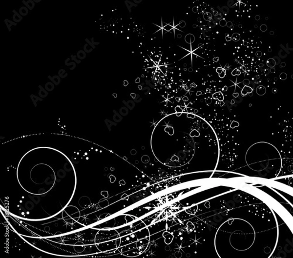 Obraz Floral abstract background.