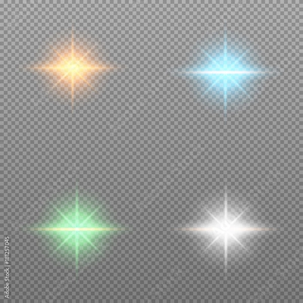 Obraz Light effect abstract background