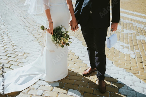 Obraz bride and groom