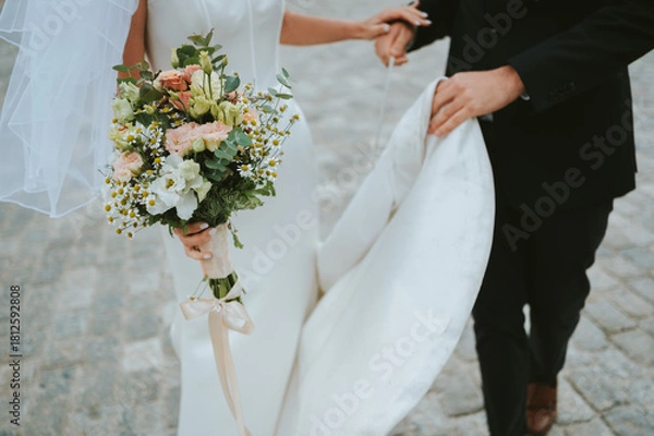 Obraz bride and groom