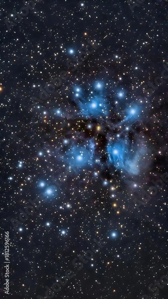 Obraz Die Plejaden als Friedenstaube