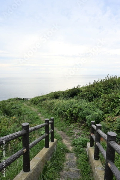 Obraz 竜飛岬灯台から望む風景（青森県外ヶ浜町）