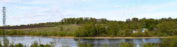 Obraz Shivoron is a river in Russia, flowing through the Uzlovsky and Kireevsky districts of the Tula region.