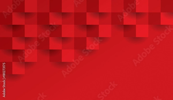 Obraz Red abstract background.