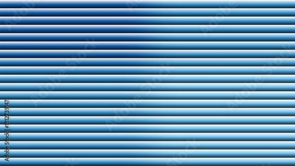 Fototapeta Horizontal blue stripes create an abstract background with a gradient effect and repeating pattern