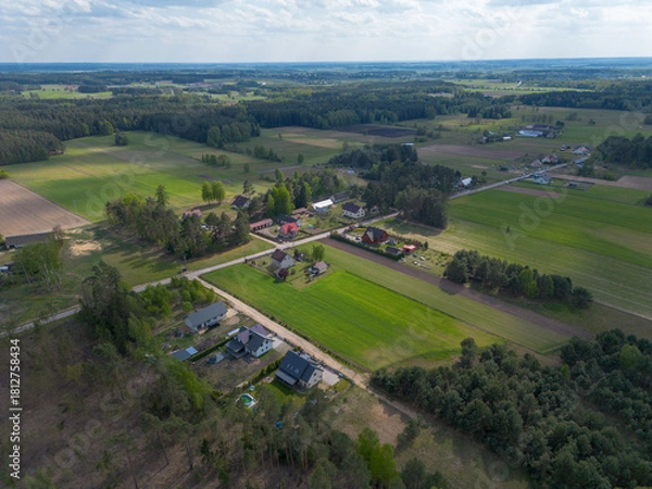 Fototapeta view from the hill