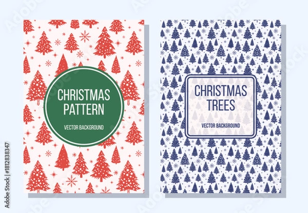 Obraz Explore Festive Christmas Patterns perfect for your holiday designs and cheerful decorations