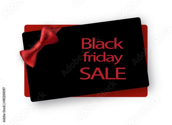 Obraz Black friday sale background.