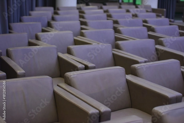 Obraz Empty Business Event Hall Seating Arrangement