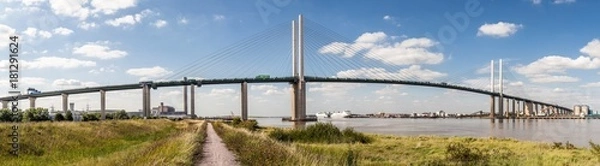 Fototapeta Most QEII nad Tamizą